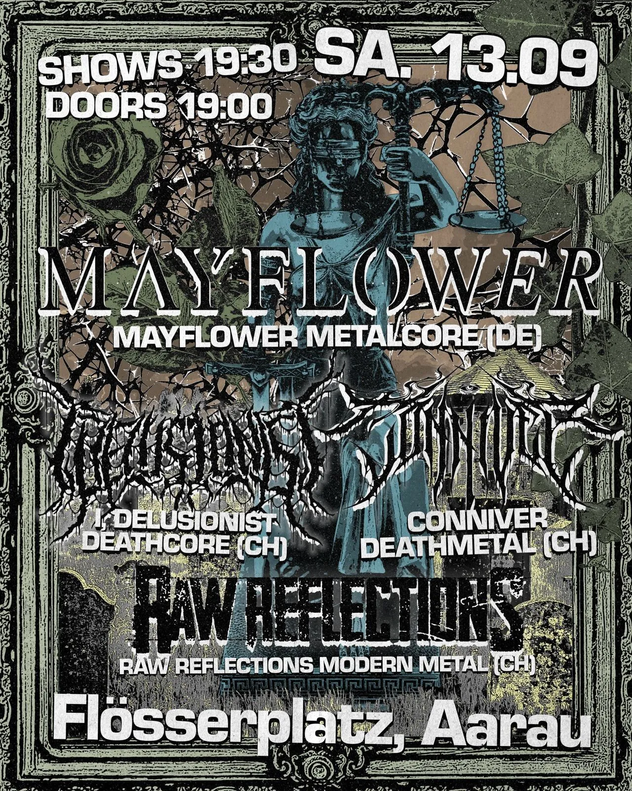Mayflower, Dellusionist, Conniver, Raw Reflections Mayflower, Dellusionist, Conniver, Raw Reflections