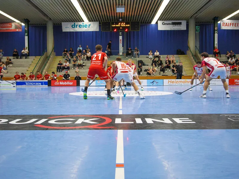 1. Liga Männer: Team Aarau vs LUC Floorball