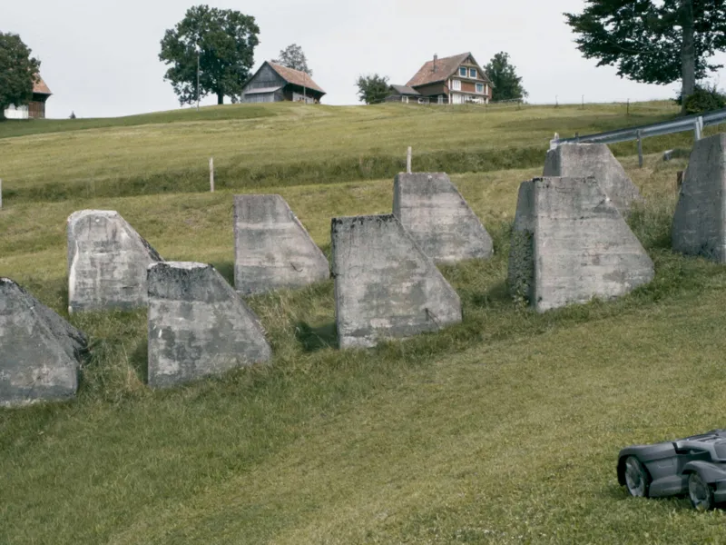 Vergangenheit im Vorgarten