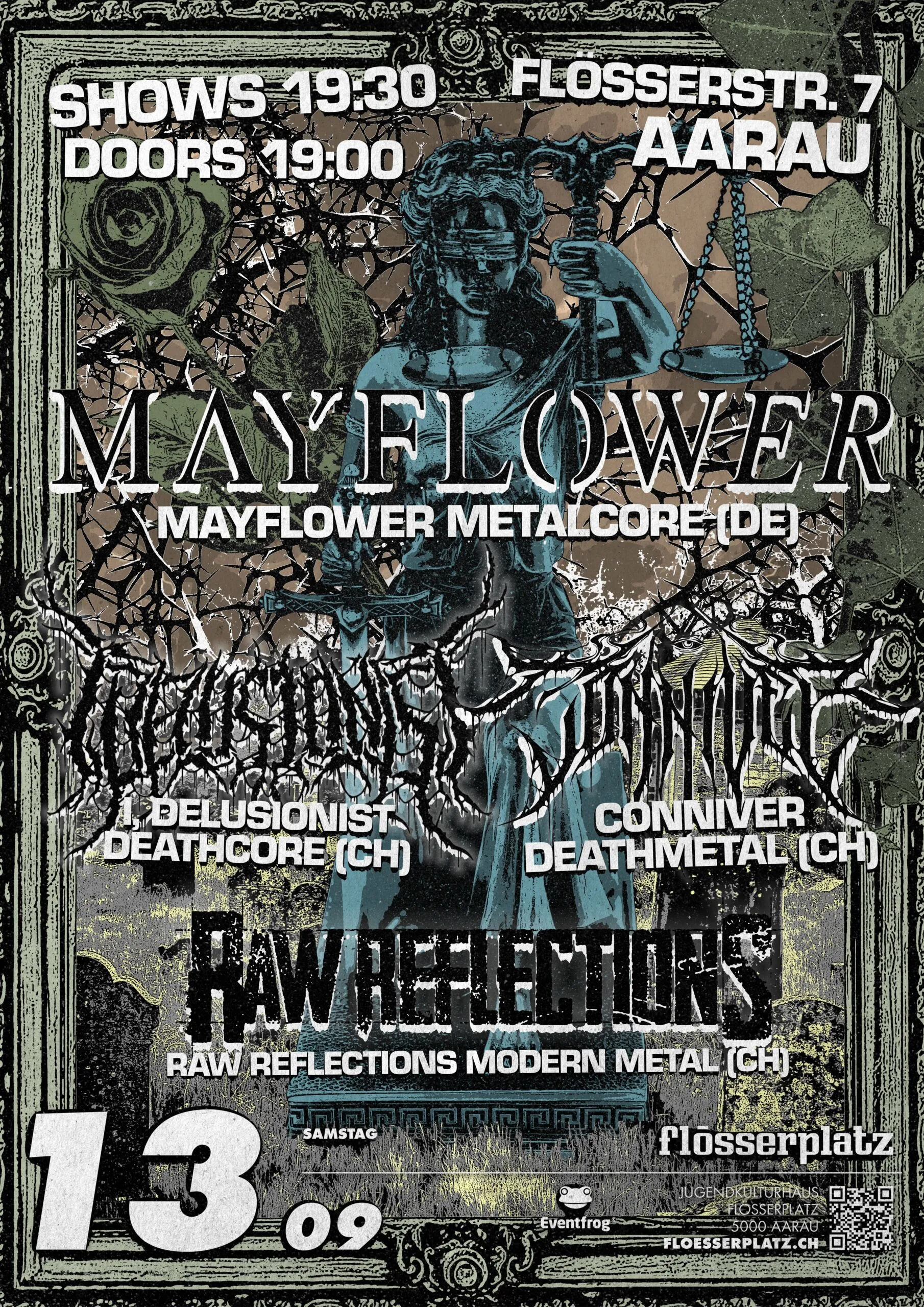 Mayflower, I,Delusionist, Conniver,Raw Reflections Mayflower, I,Delusionist, Conniver,Raw Reflections