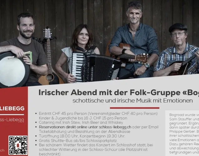 Irisch Night mit Bogroad