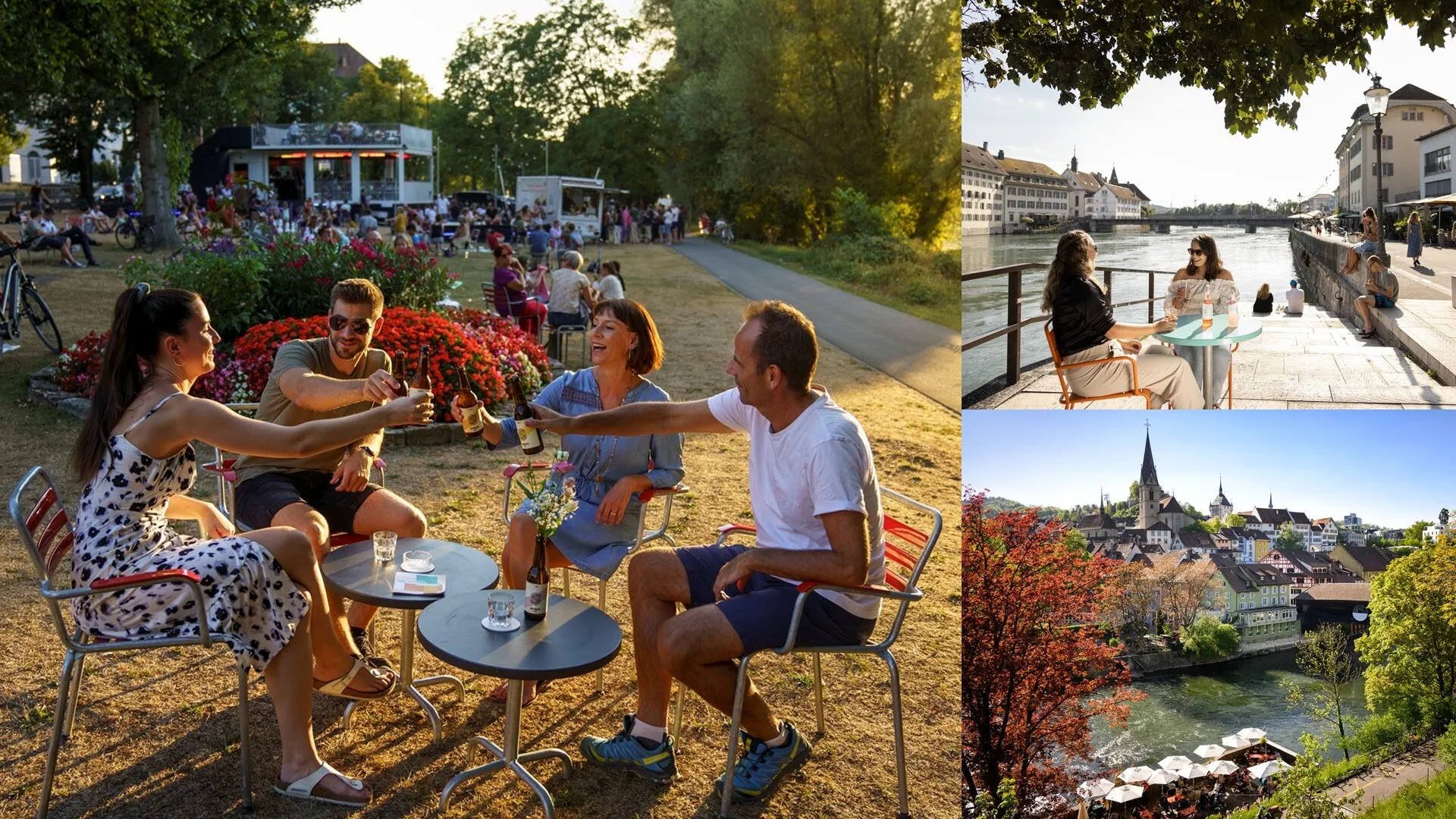 Three-City-Hop Aarau - Baden - Solothurn