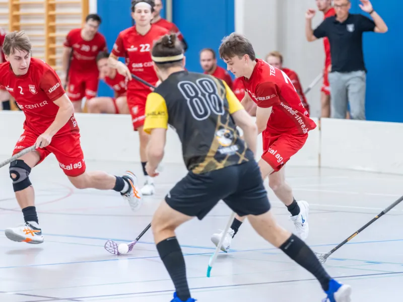Team Aarau Unihockey Actionbilder – Männer