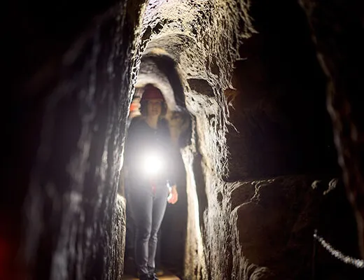 Öffentlicher Eintritt «Aufschluss Meyerstollen» Öffentlicher Eintritt «Aufschluss Meyerstollen»