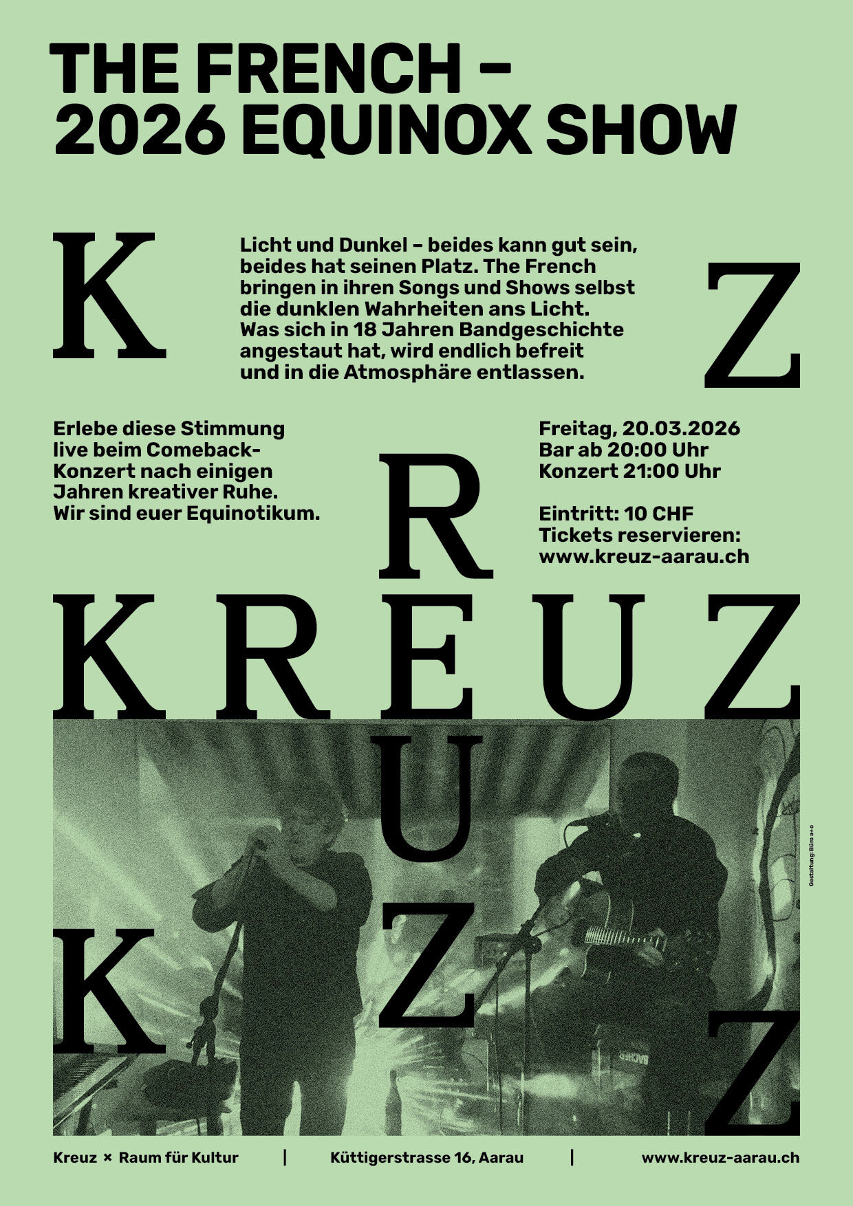 THE FRENCH – 2026 EQUINOX SHOW