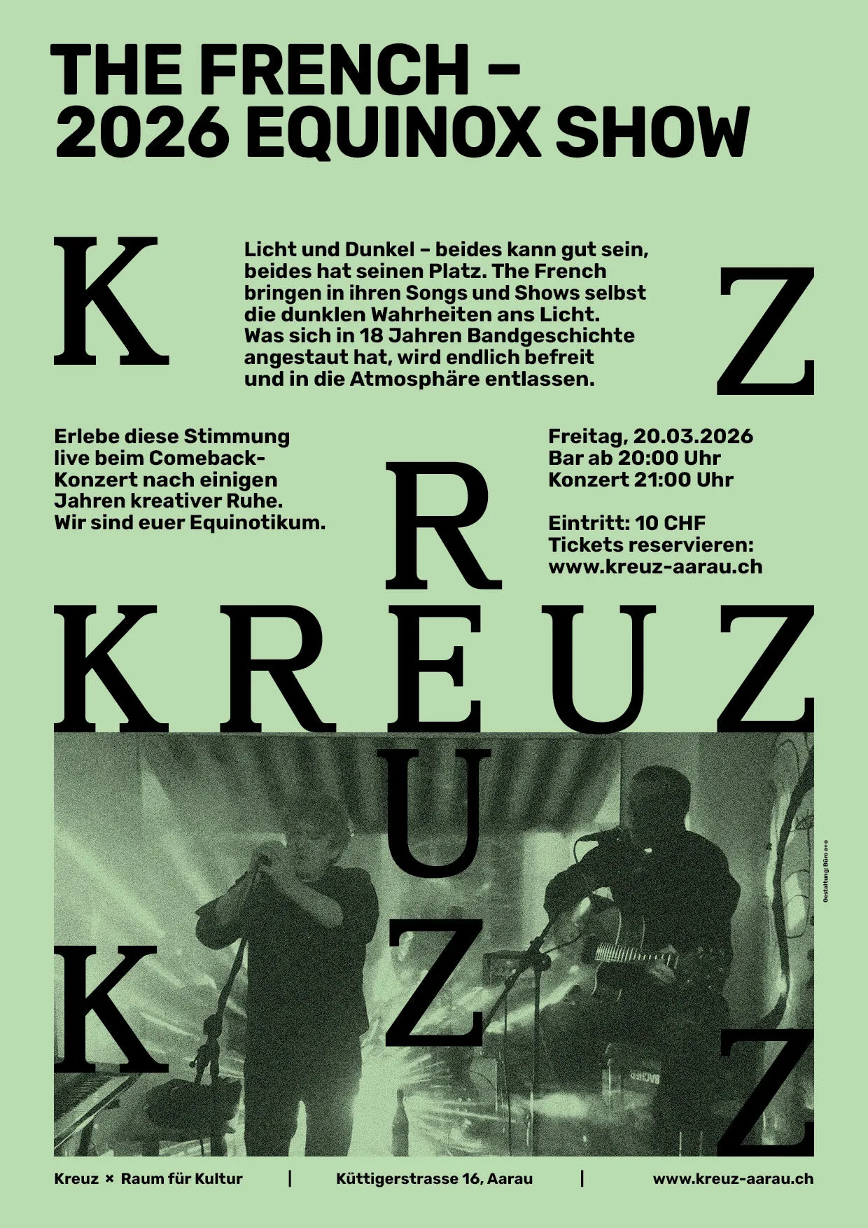 THE FRENCH – 2026 EQUINOX SHOW