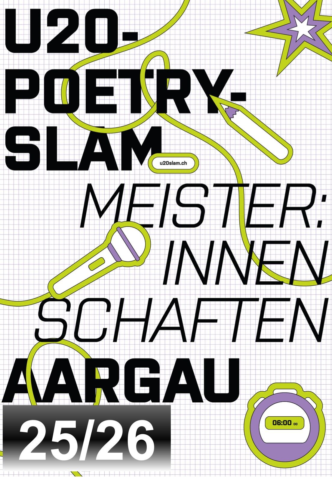 U20-Poetry-Slam Aargau: Finale