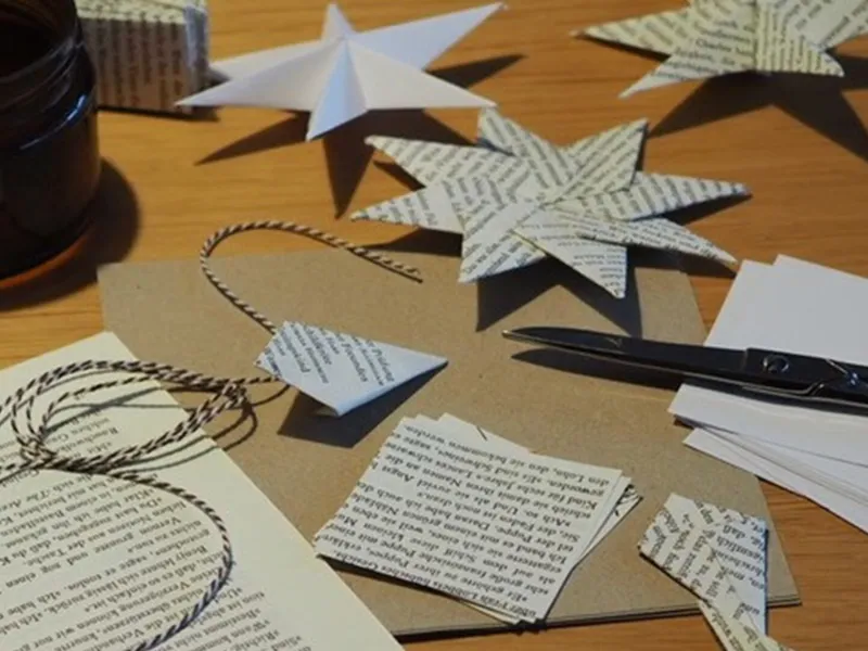 Sternenzauber - Origamisterne falten