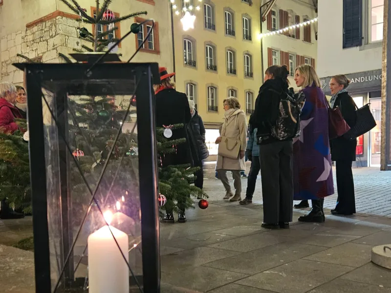 Sinnesreise durch das weihnächtliche Aarau