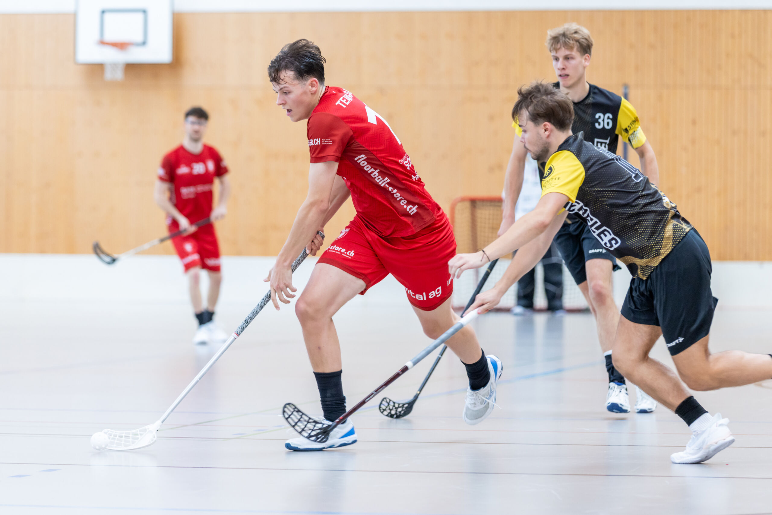 Team Aarau Unihockey Actionbilder – Männer