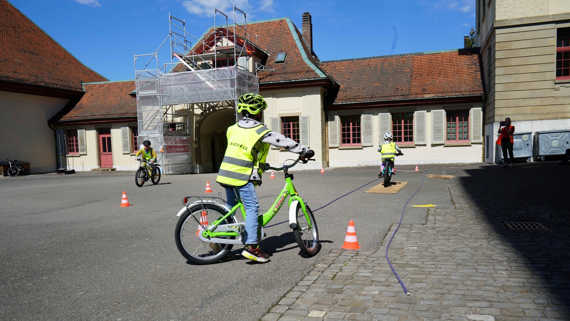 Pro Velo Kurs B für Kinder: «Erste Ausfahrten»