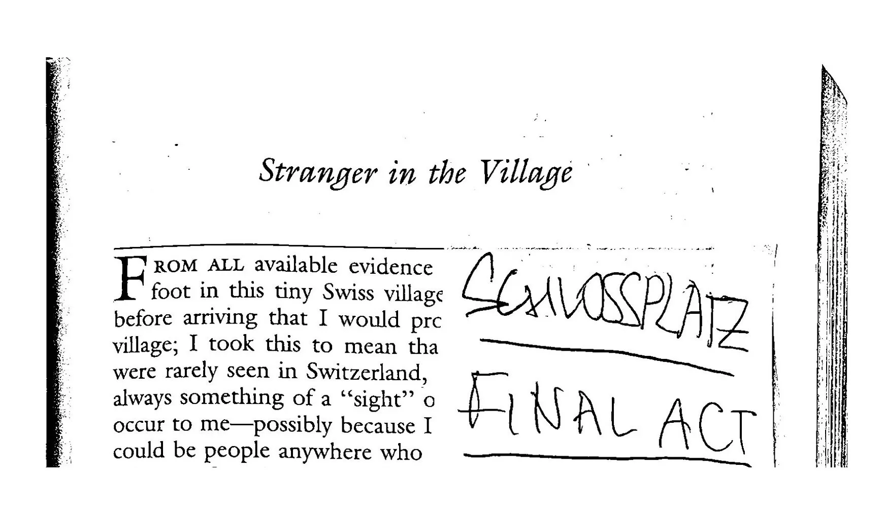 Final Act: José Miguel del Pozo Lopez