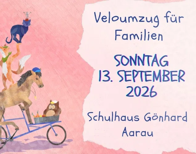 Kidical Mass Aarau - Veloumzug für Familien