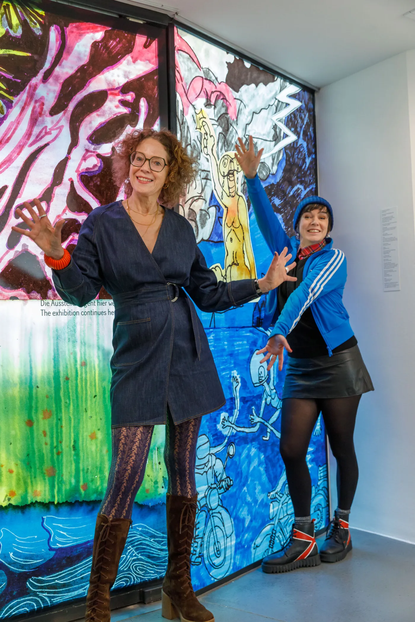 Anette Gehrig und Dominique Goblet