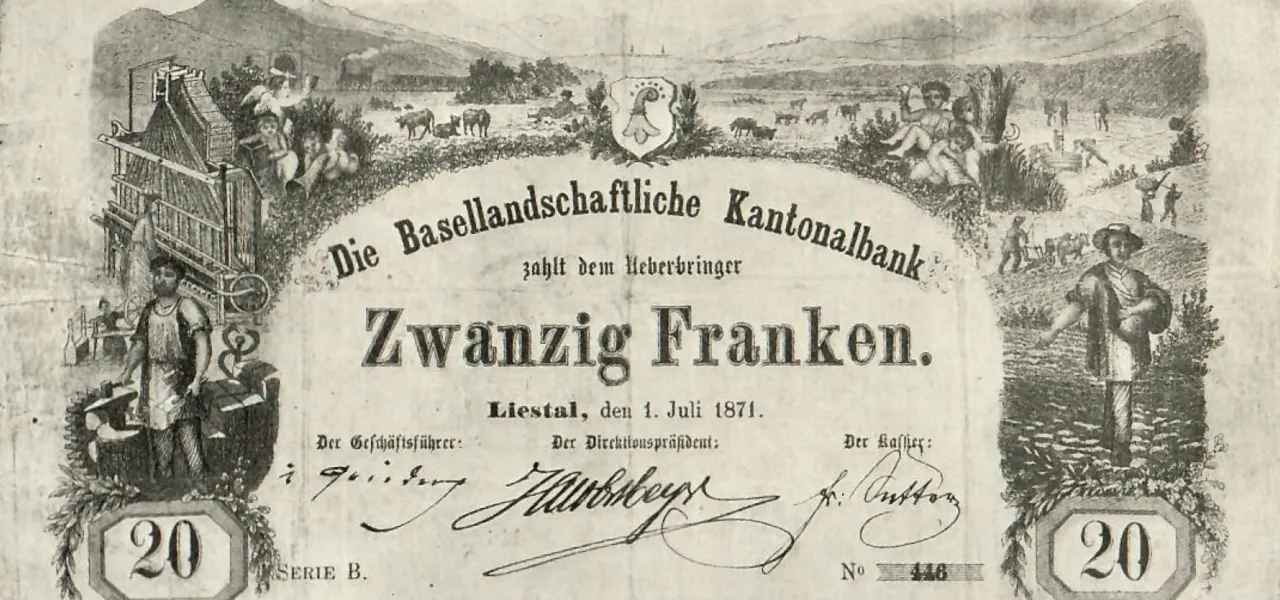 Für die BLKB ins Archiv gestiegen