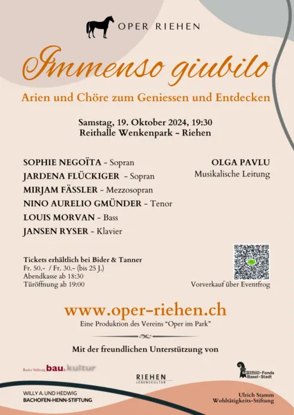 Opernkonzert «Immenso giubilo»