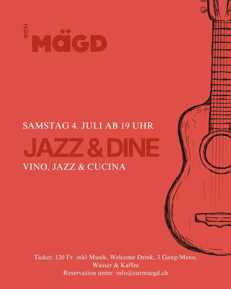 Vino, Jazz & Cucina in der Mägd