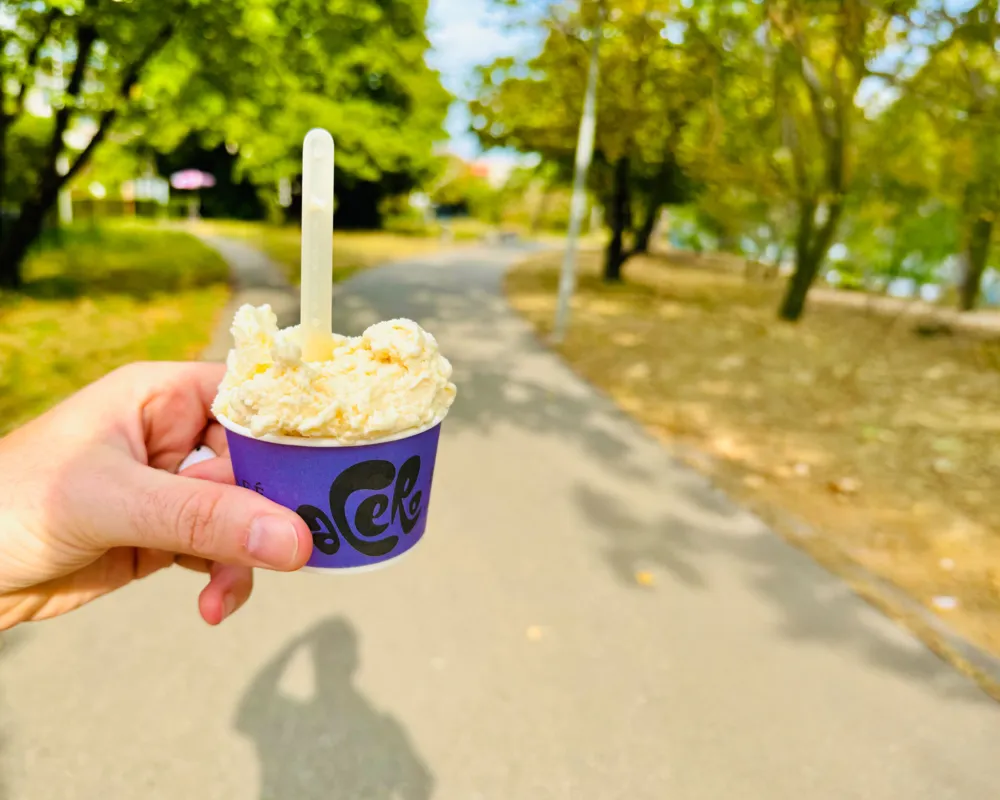 Zeit für das erste Eis des Jahres!