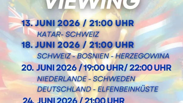 WM Public Viewing im Otto Pizza