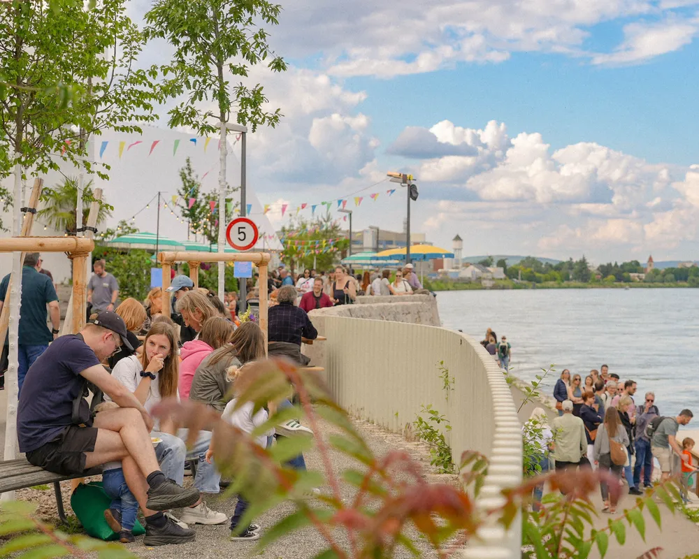 Mini-Urlaub-Feeling am Rhein