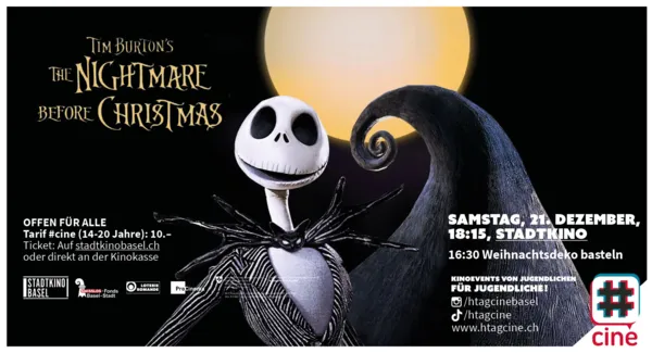 The Nightmare before Christmas - Tim Burton