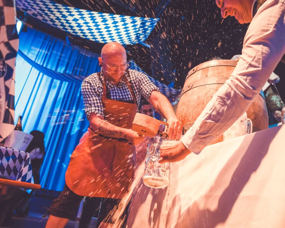 Und dann die Hände zum Himmel ...