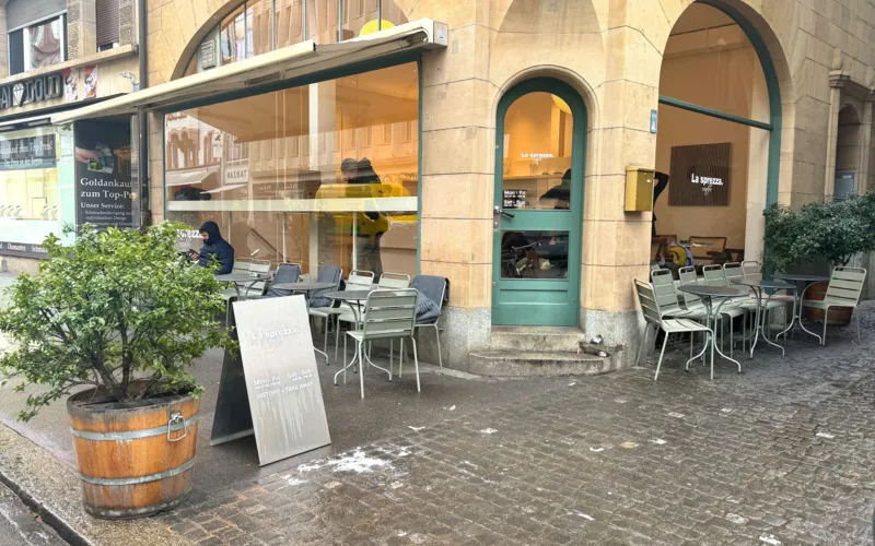 Stadtcafé mit italienischem Flair