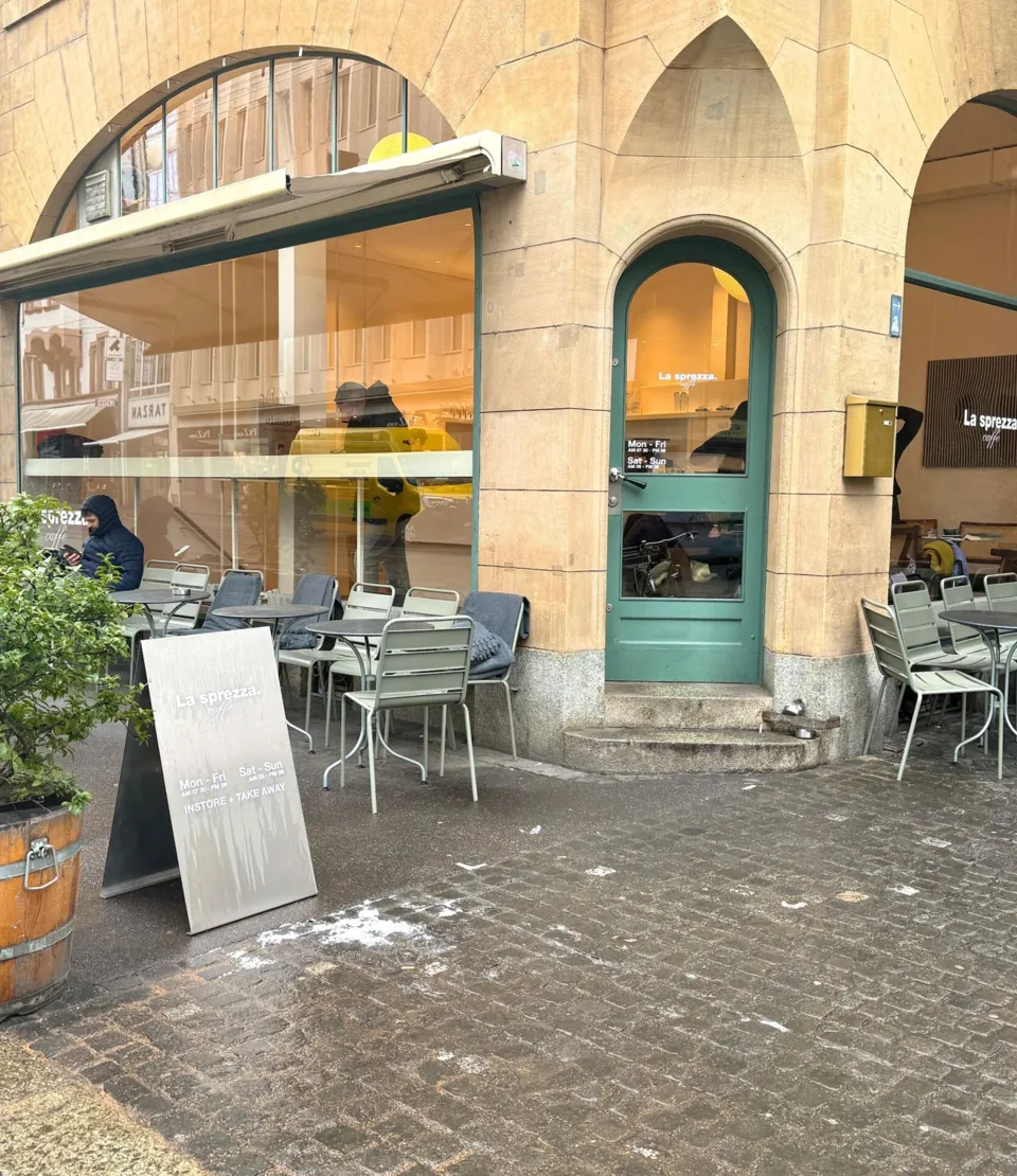 Stadtcafé mit italienischem Flair