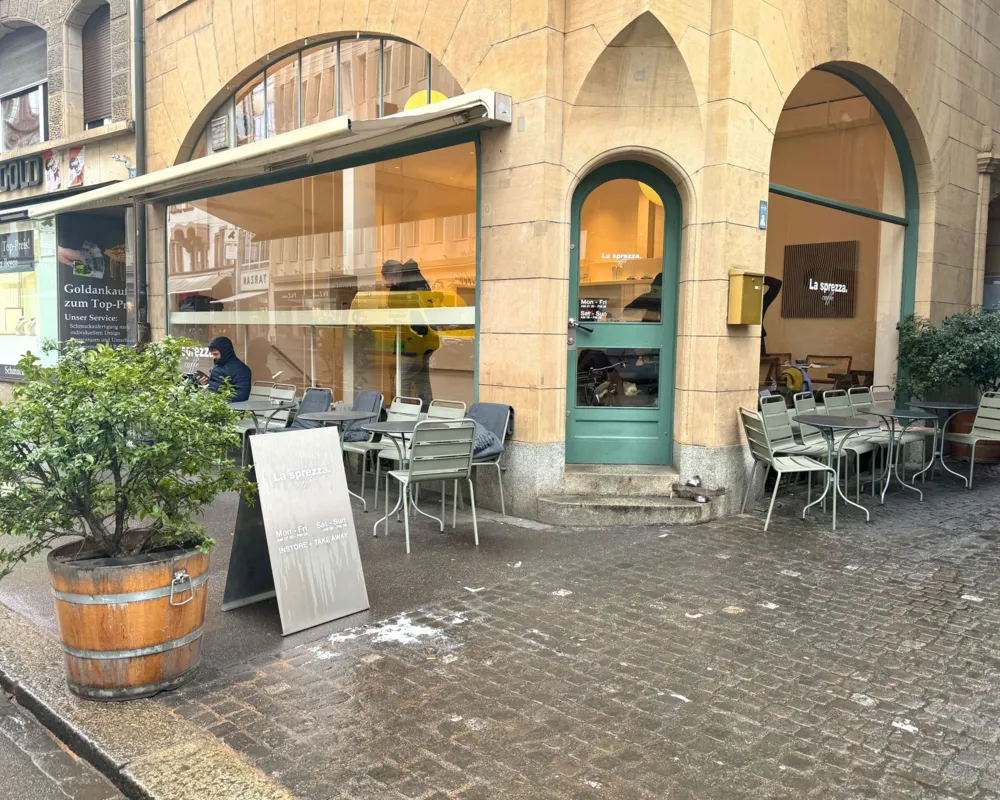 Stadtcafé mit italienischem Flair