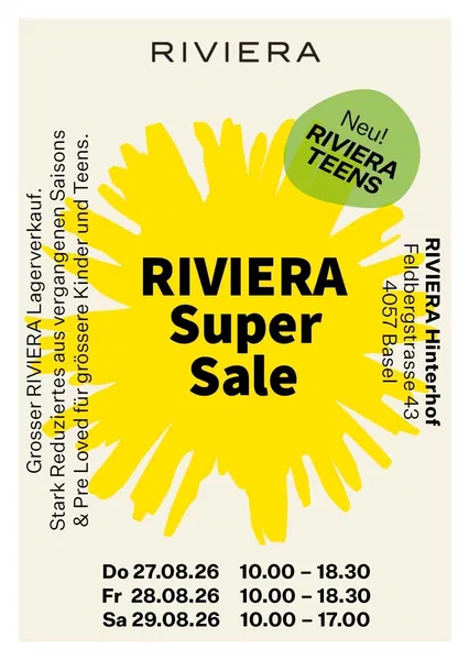 Riviera Super Sale
