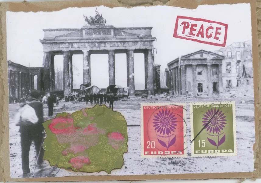 Die Galerie Eulenspiegel feiert ihr 25 jähriges Jubiläum mit einer Ausstellung MAILART «Blumen für den Frieden»