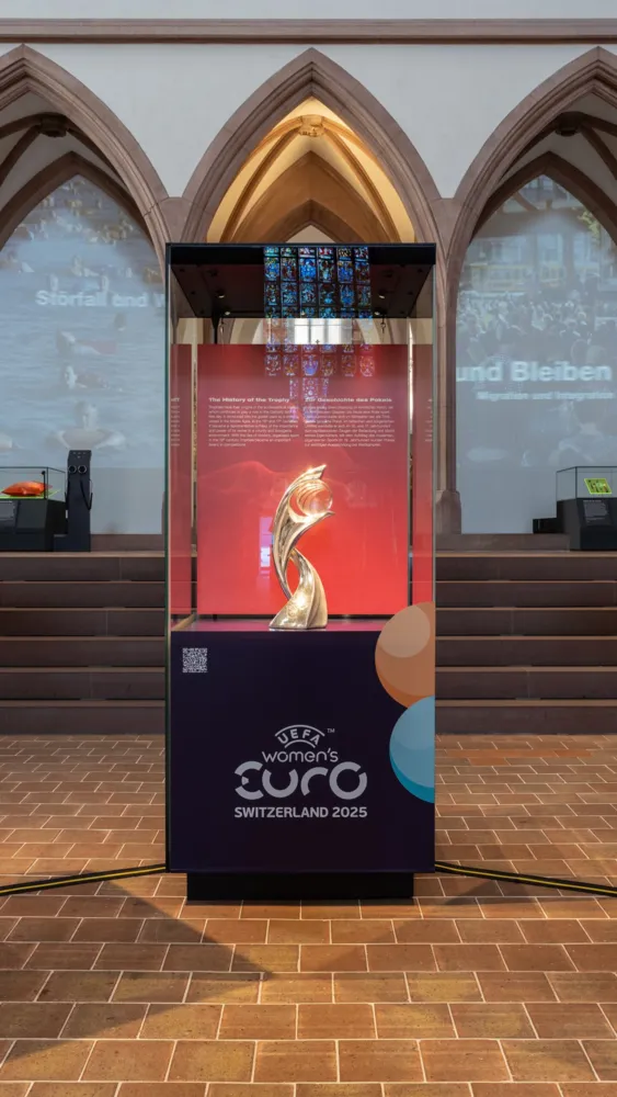 UEFA Women's European Championship Trophy 2025