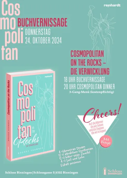 Buchvernissage & Cosmopolitan Dinner