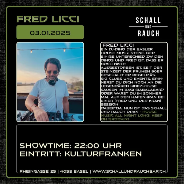 FRED LICCI | HOUSE MUSIC