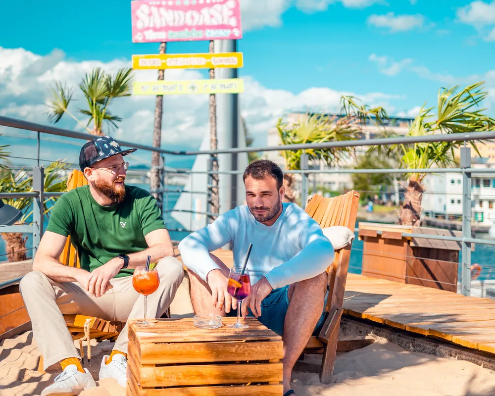 Kleinhüningen: Fabian Oser und Urs Pozivil