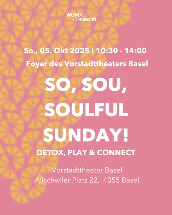 So, Sou, Soulful Sunday! - Detox, Play & Connect