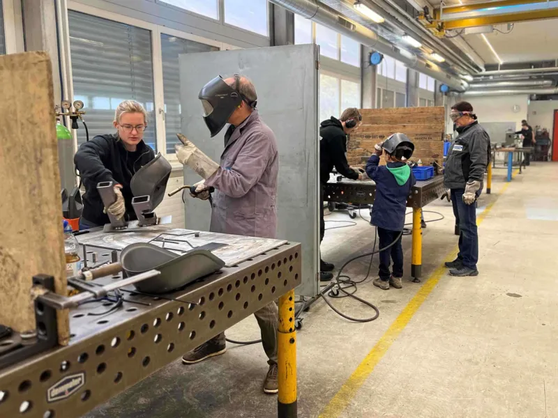 Werkstatt-Erlebnis für Kinder und Erwachsene