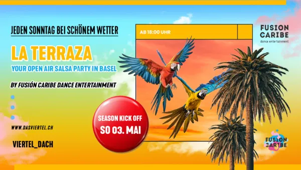 La Terraza – Your Open Air Salsa Party in Basel