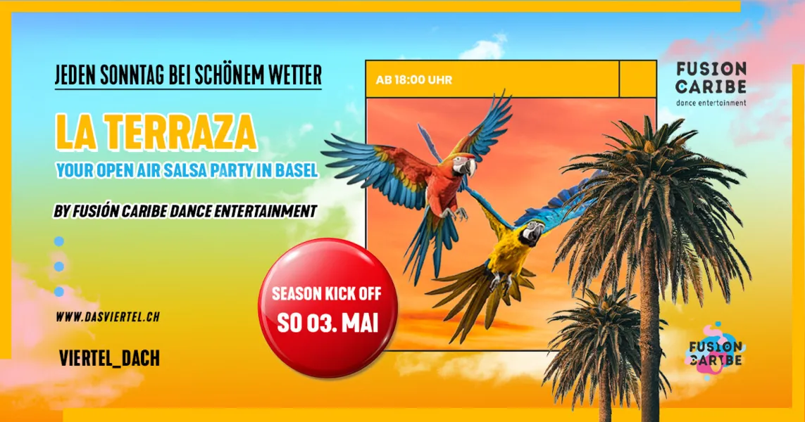 La Terraza – Your Open Air Salsa Party in Basel