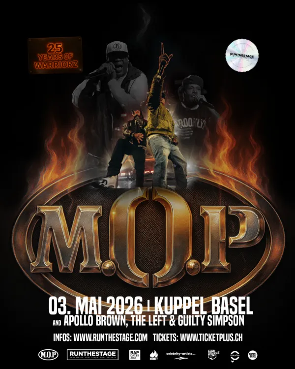 M.O.P. + Apollo Brown, The Left, Guilty Simpson (US)