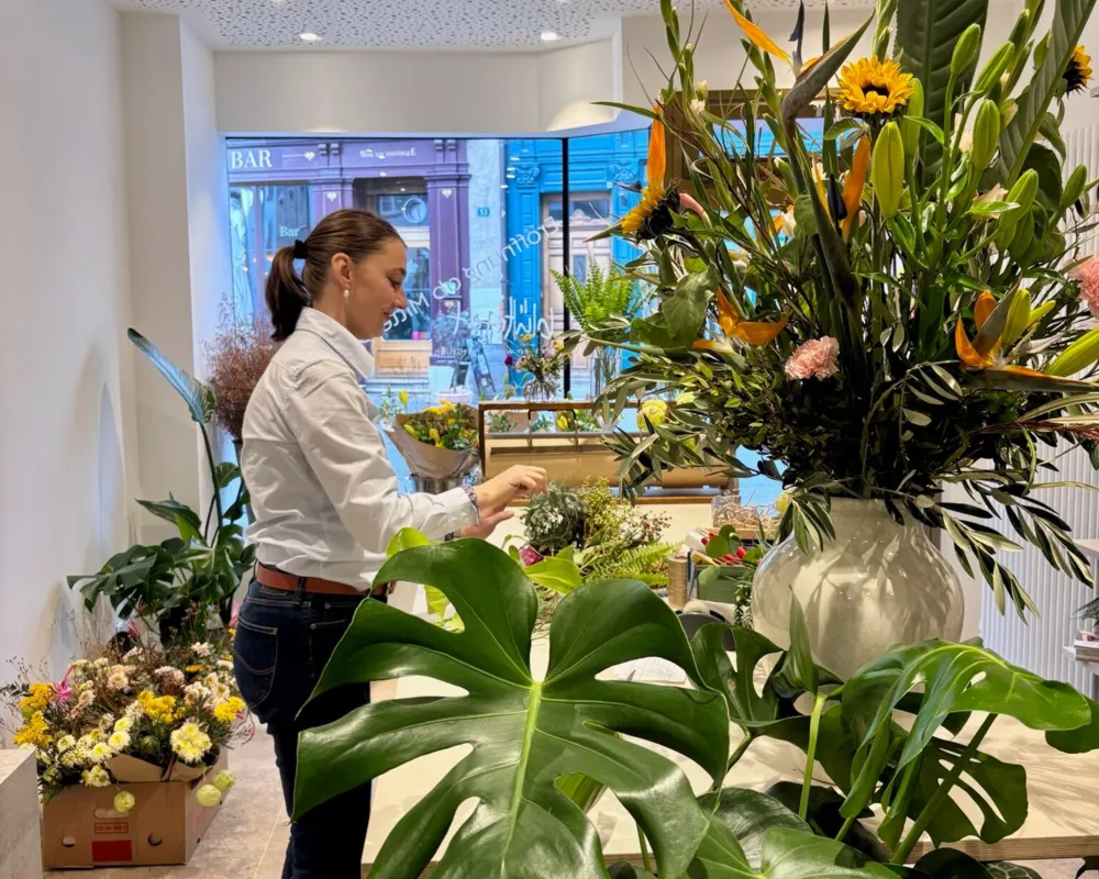 Wenn Blumen zu Kunst werden