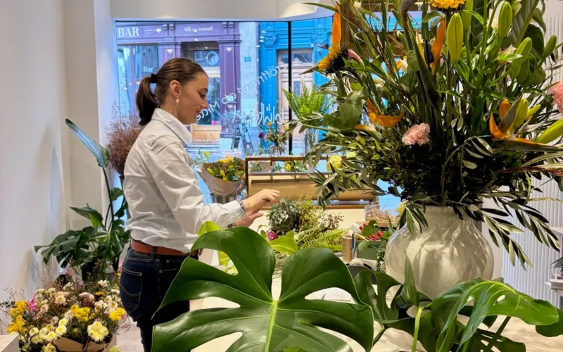 Wenn Blumen zu Kunst werden