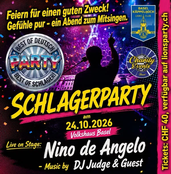 Schlagerparty mit Nino de Angelo