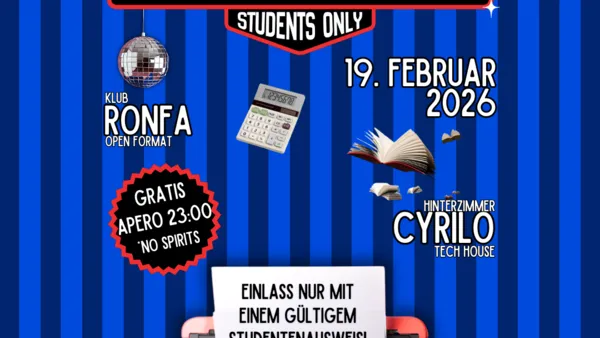 STUDENTENFUTTER - SEMESTERSTART *STUDENTS ONLY!