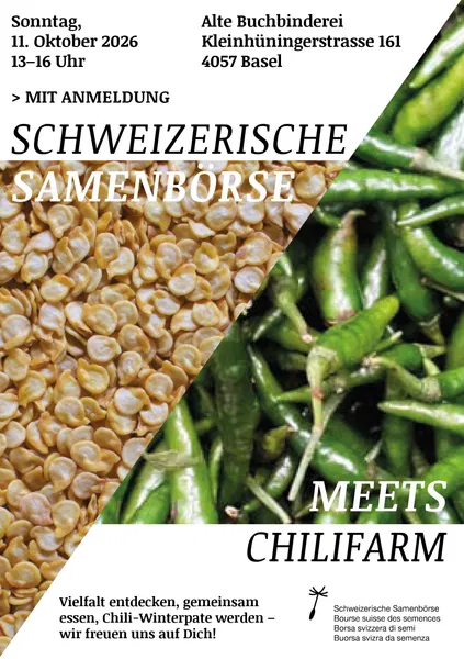 Schweizerische Samenbörse meets Chilifarm