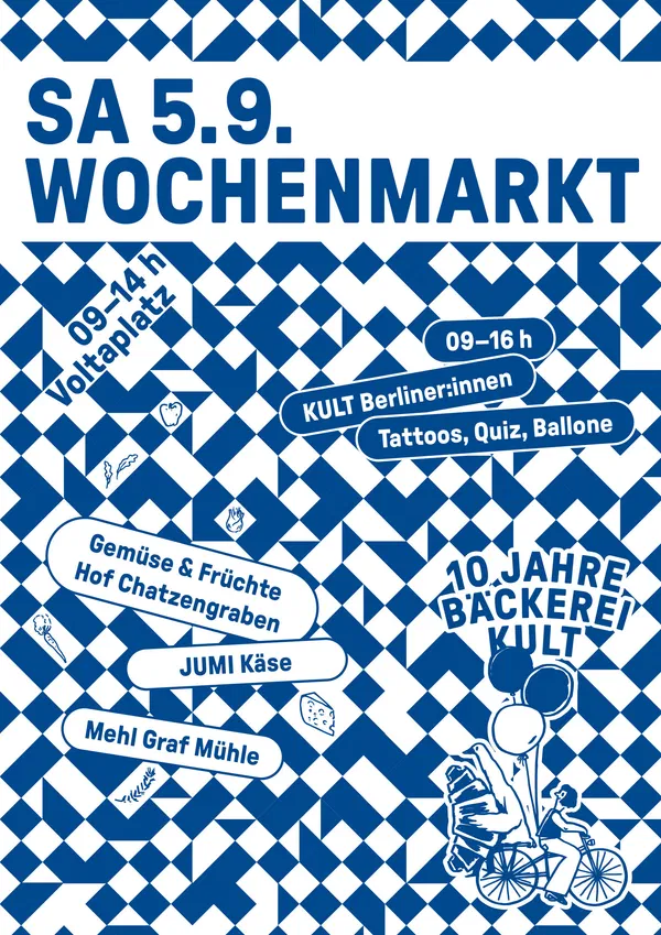 KULT Wochenmarkt mit Berliner:innen