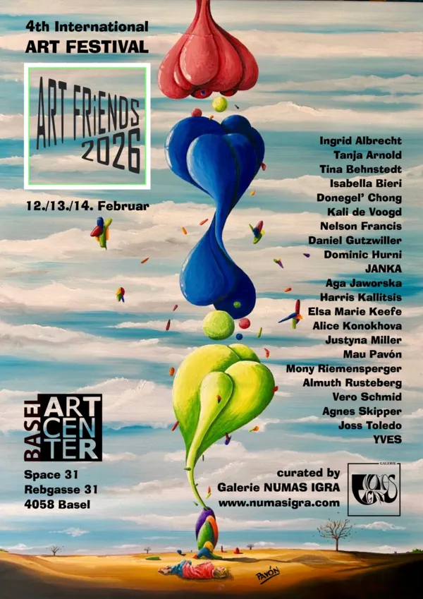 4. Internationales Kunstfestival ART FRIENDS 2026 – Vernissage