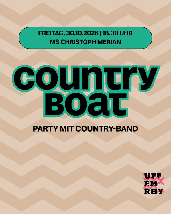 Country Boat uff em Rhy