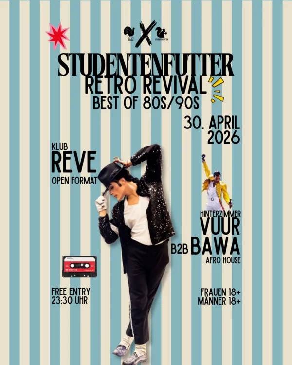 Studentenfutter - RETRO REVIVAL Best of 80s / 90s