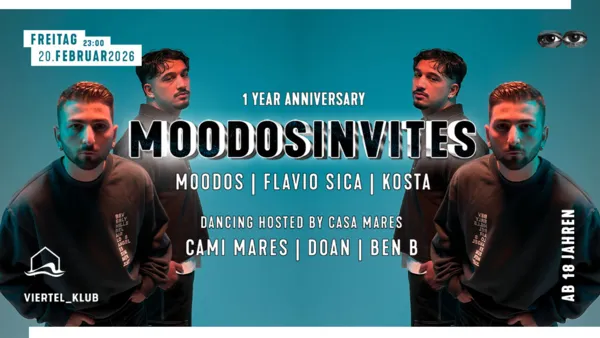 Moodos Invites - 1 Year Anniversary